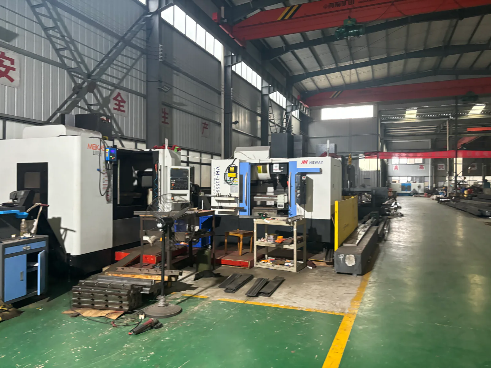 LEK Machinery production workshop