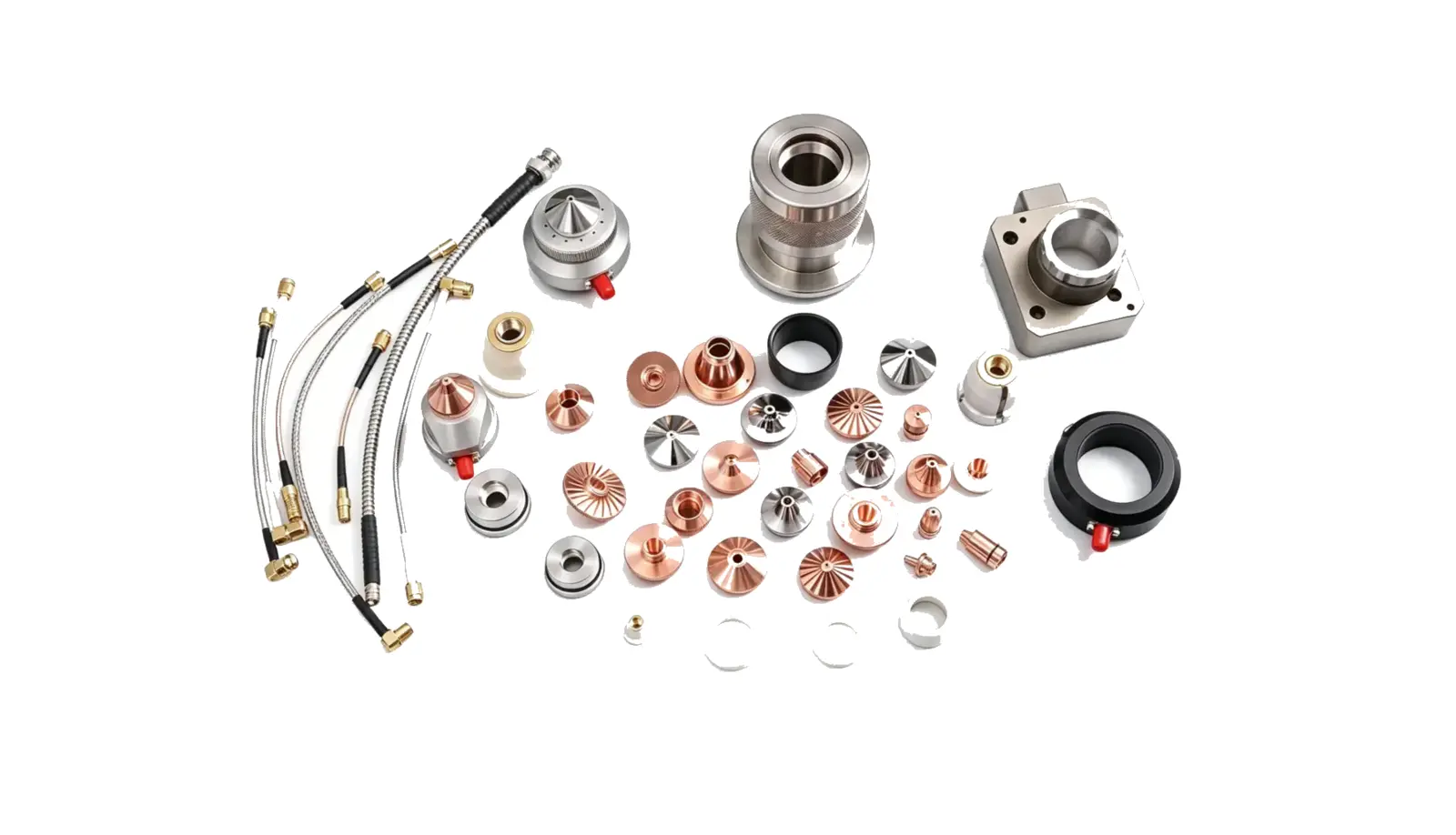 Laser cutting consumable parts