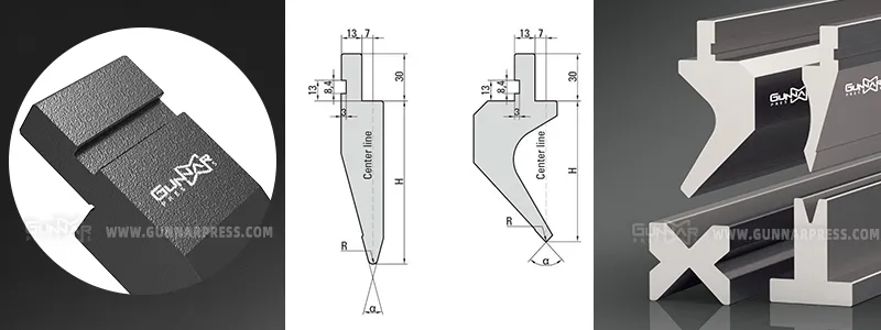 Common Press Brake Tooling Standards and Interface Analysis-1
