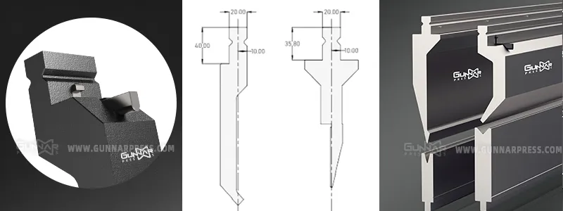 Common Press Brake Tooling Standards and Interface Analysis-2