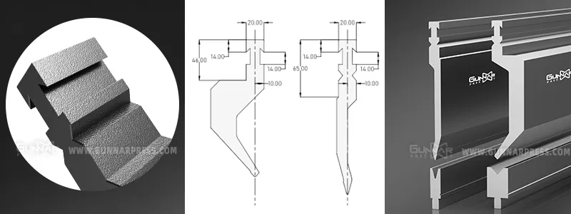 Common Press Brake Tooling Standards and Interface Analysis-3