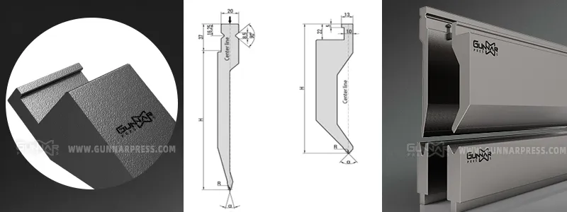 Common Press Brake Tooling Standards and Interface Analysis-4