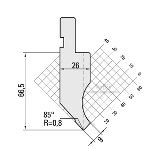 Punch Amade System 85° R0.8 H66.5-11.200