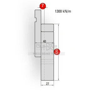 System Amada Intermediates "Heavy Duty" 50.674